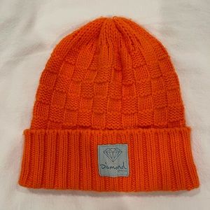 Diamond Supply Co. Orange Beanie